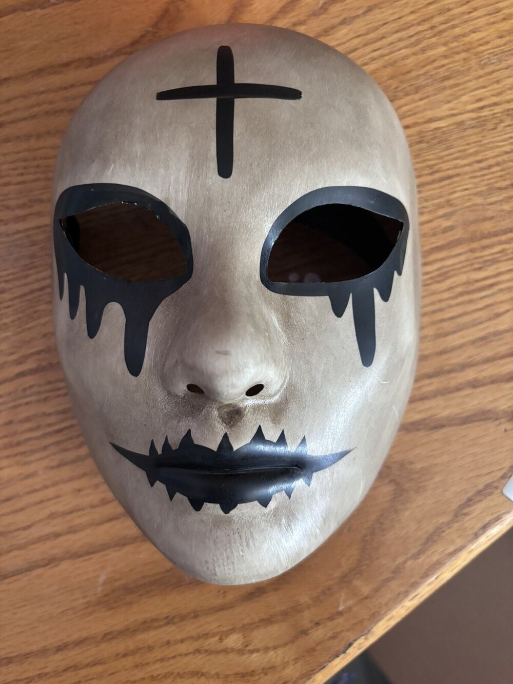 The Purge Couple Halloween Mask Costume (Kids Size) Ubauta Scary Horror Cross
